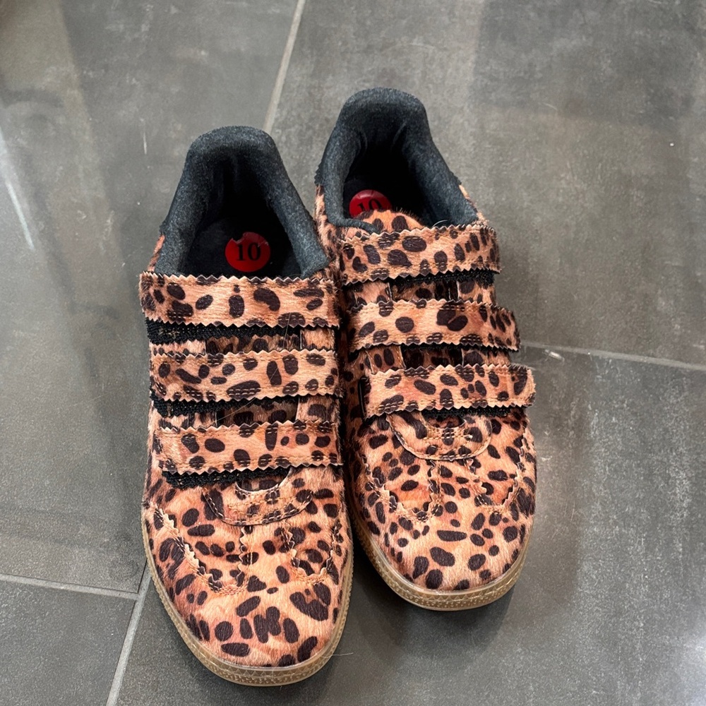Camila Coelho Leopard Print Sneakers